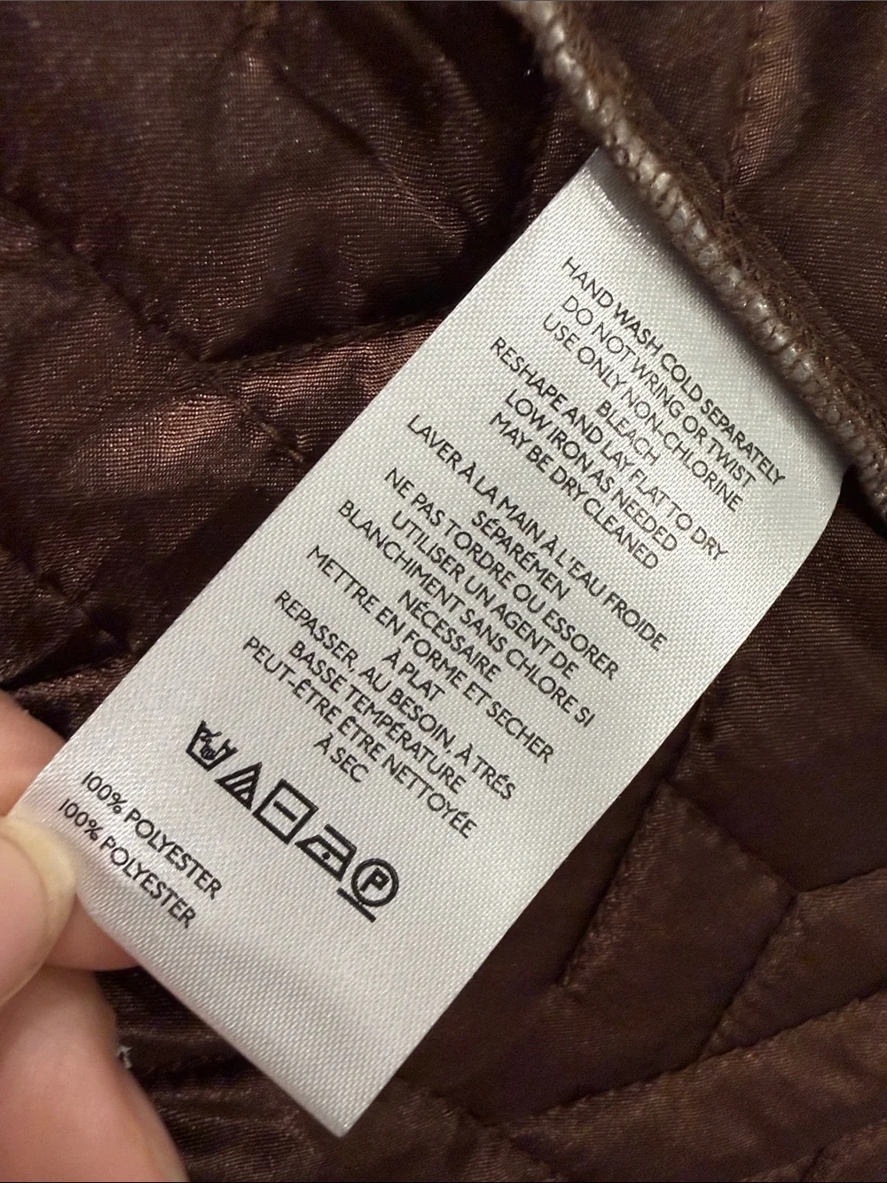 New! Maeve Anthropologie Open Front Cow Print Cream and Brown Quilted Jacket OS - Picture 10 of 14